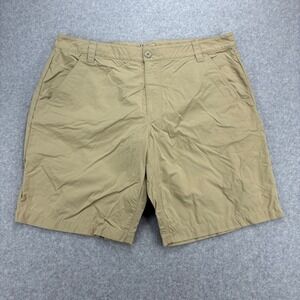 Under Armour Shorts Mens 40 Tan Heatgear Chesapeake Loose Fit Smooth Ripstop
